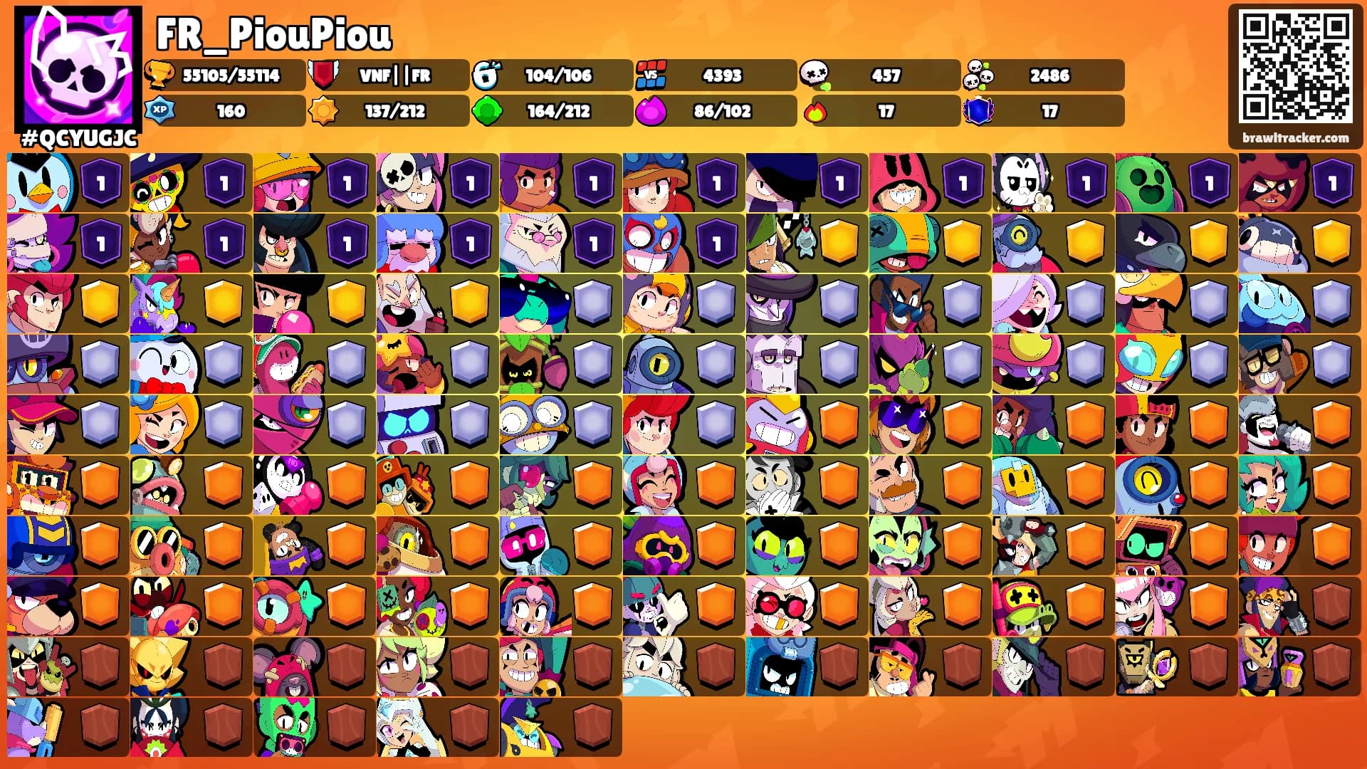 FR_PiouPiou's Ranks