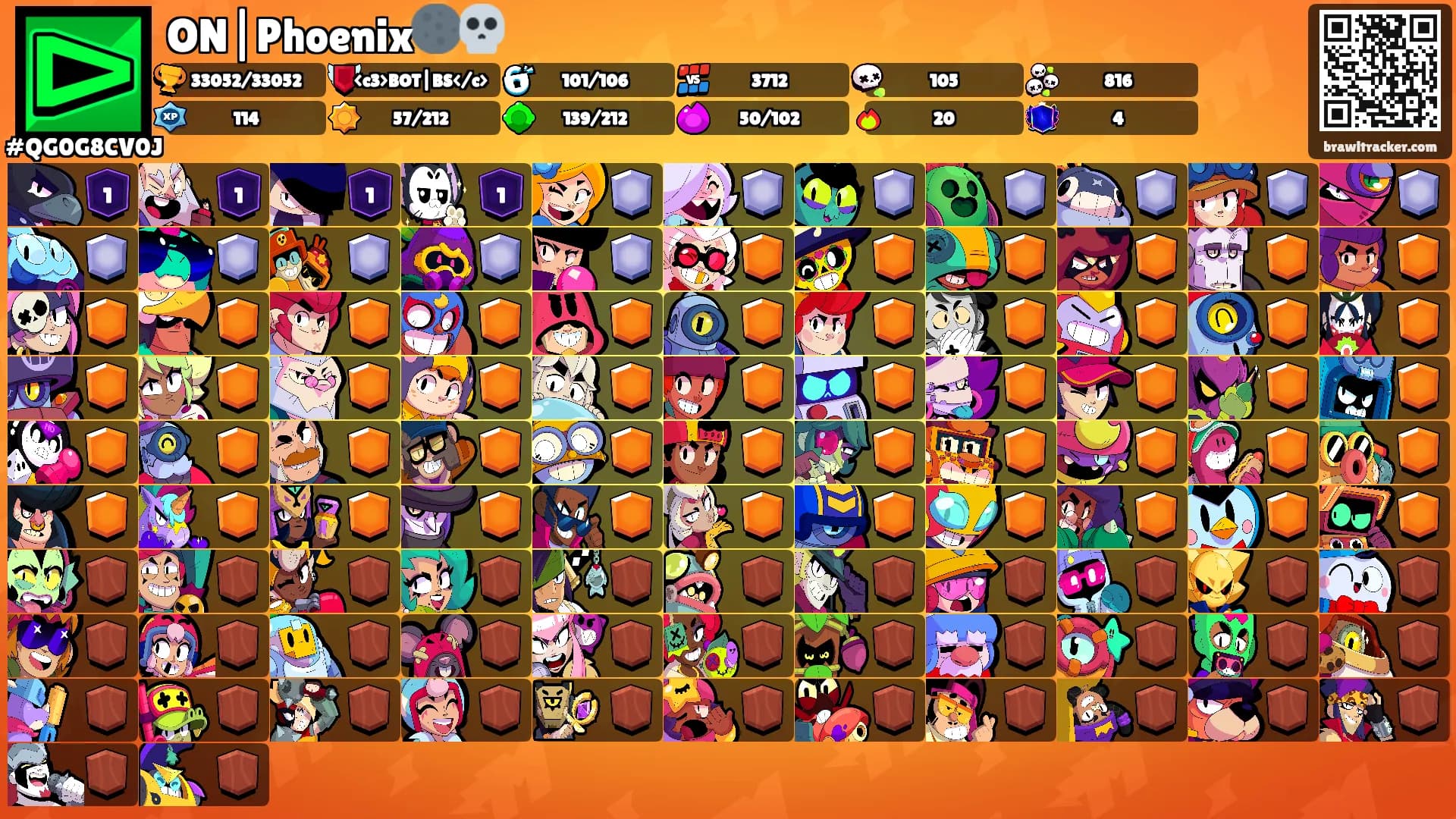 ON|Phoenix🌑💀's Ranks