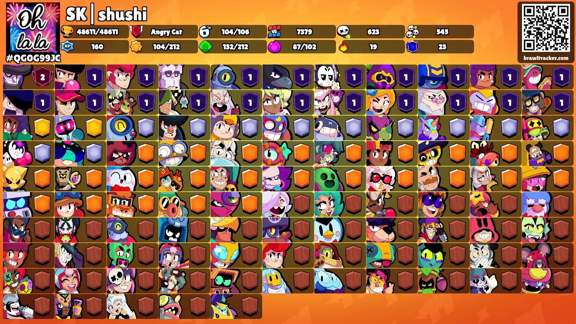 SK|shushi's Ranks