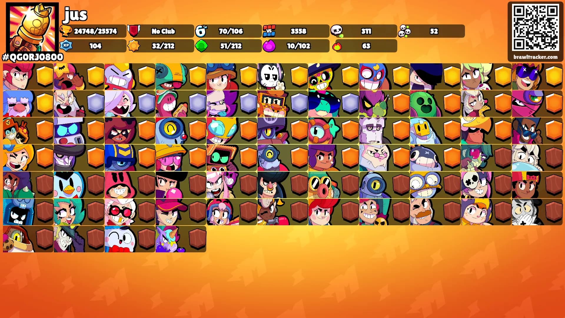 jus's Ranks