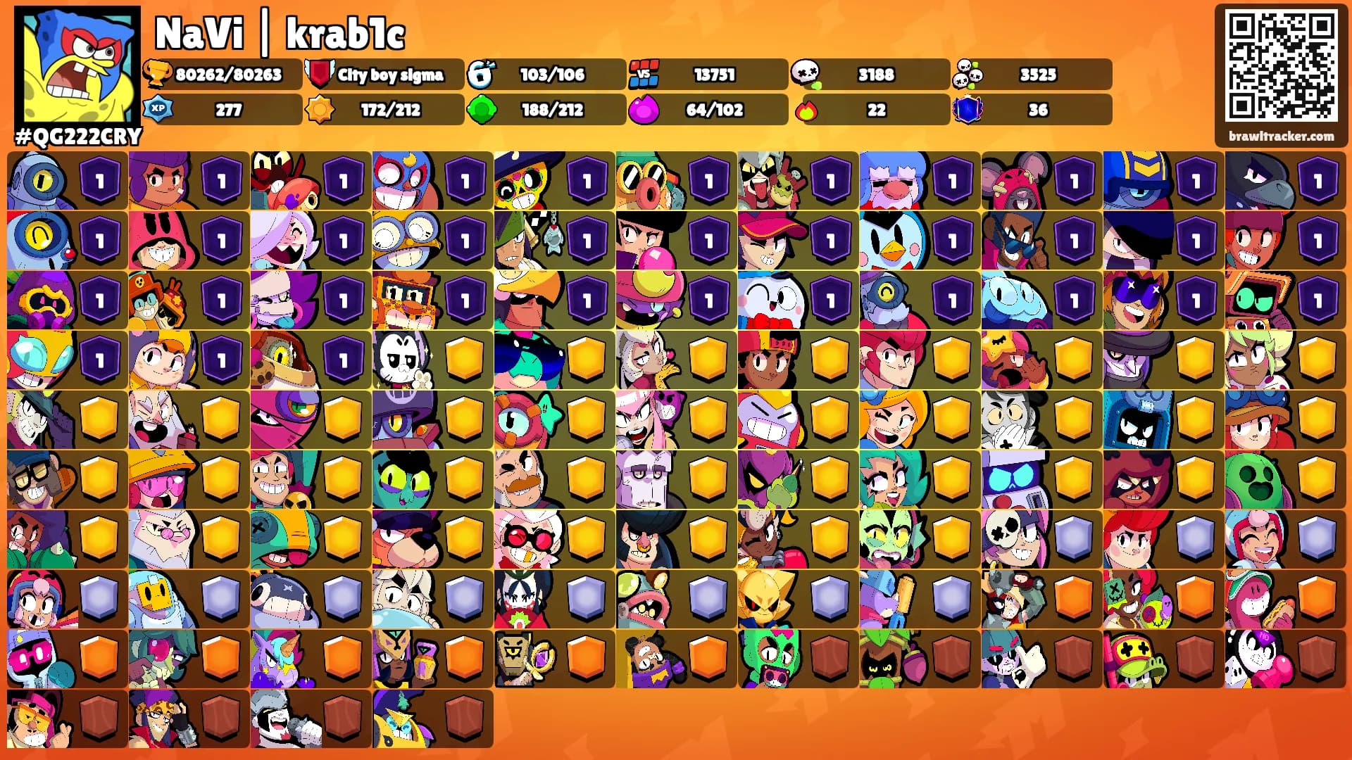 NaVi | krab1c's Ranks
