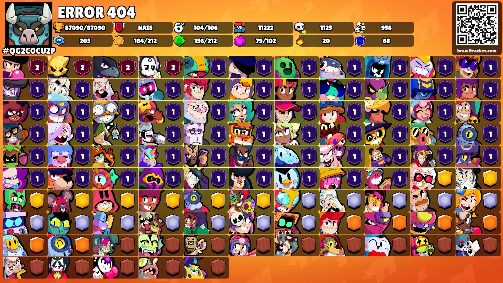 ERROR 404's Ranks