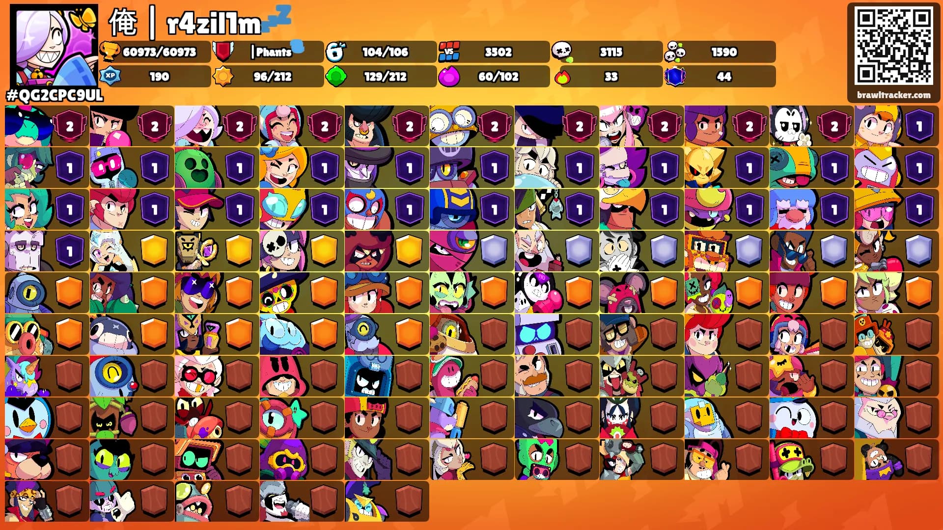 俺 | r4zil1m💤's Ranks