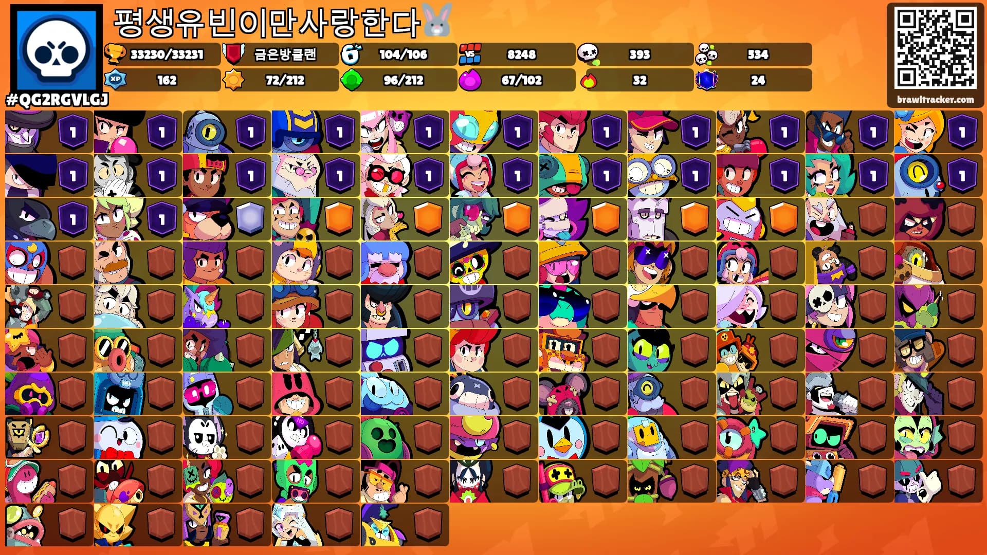 평생유빈이만사랑한다🐰's Ranks