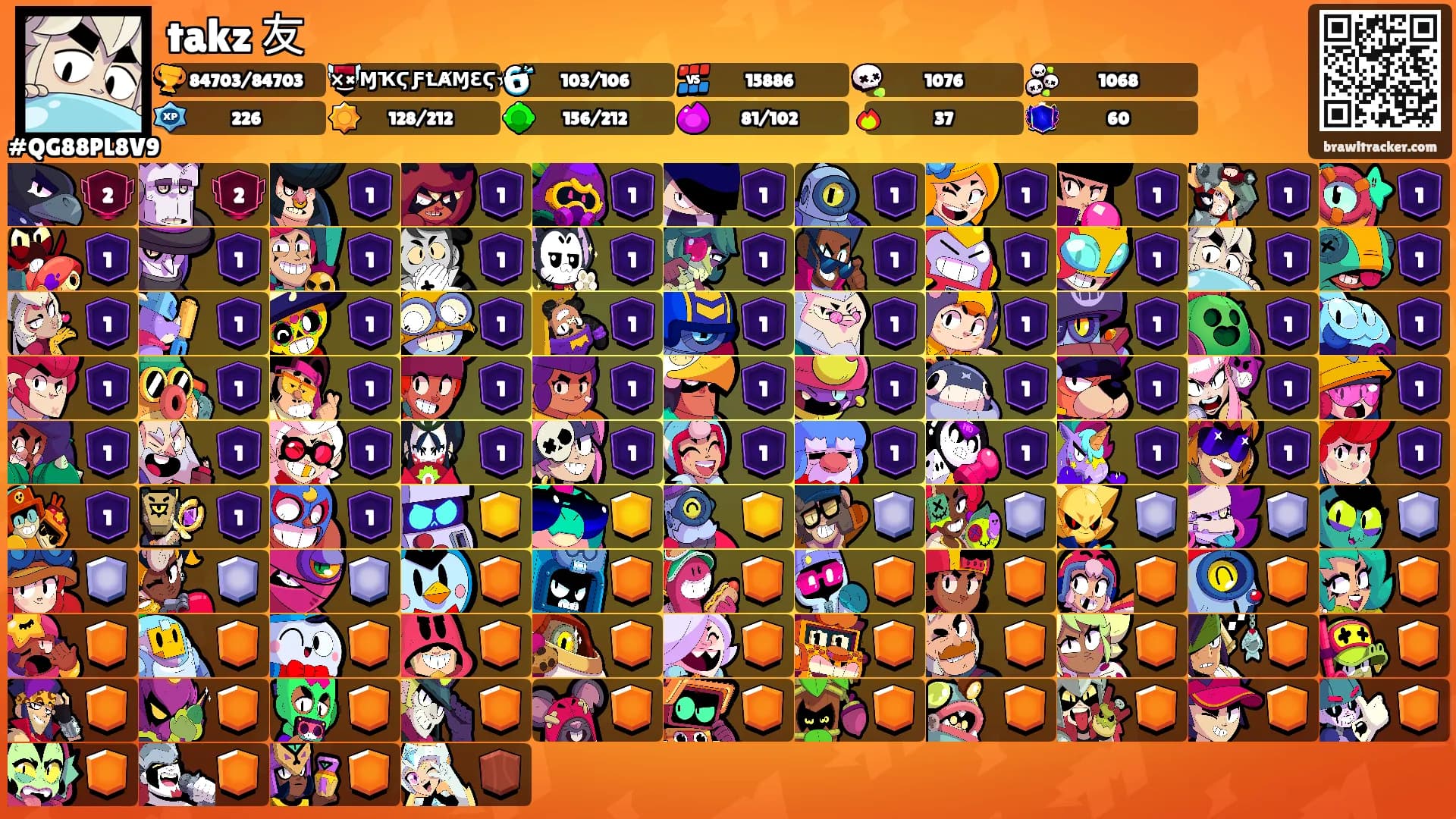 takz 友's Ranks