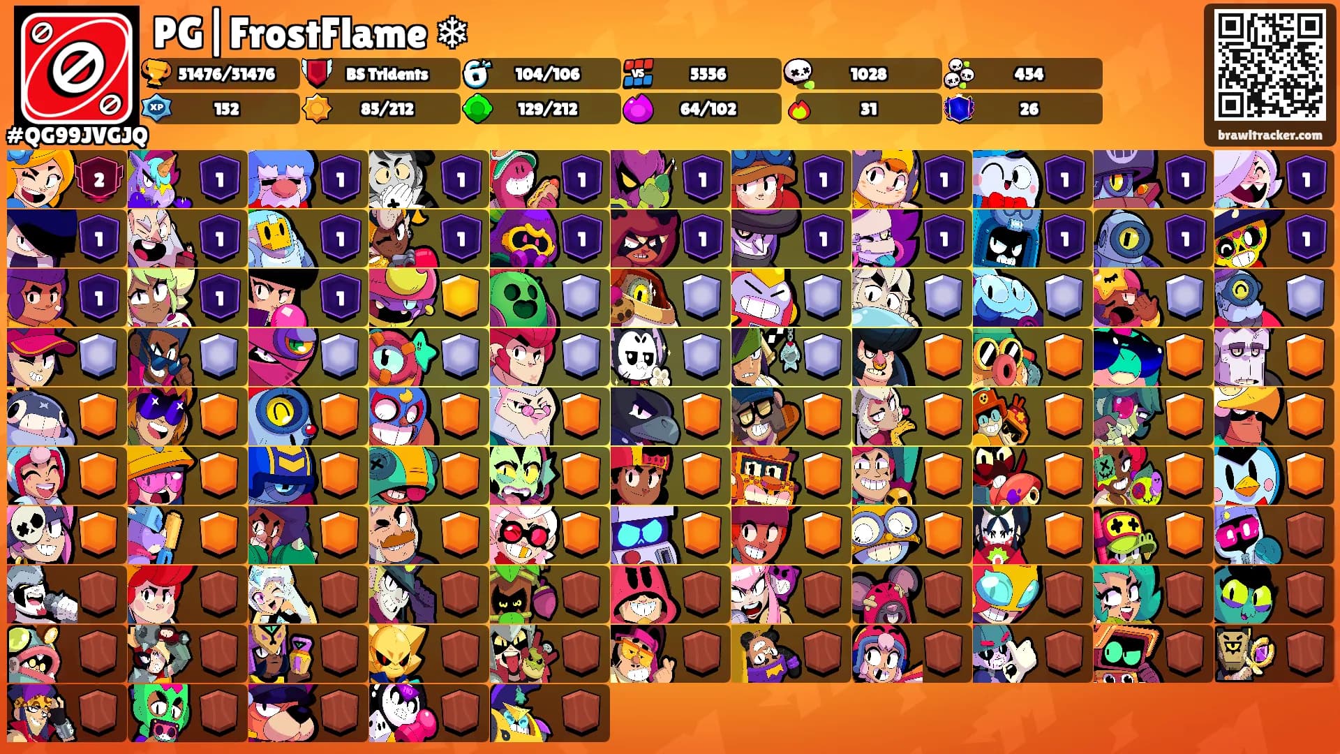 PG|FrostFlame ❄'s Ranks