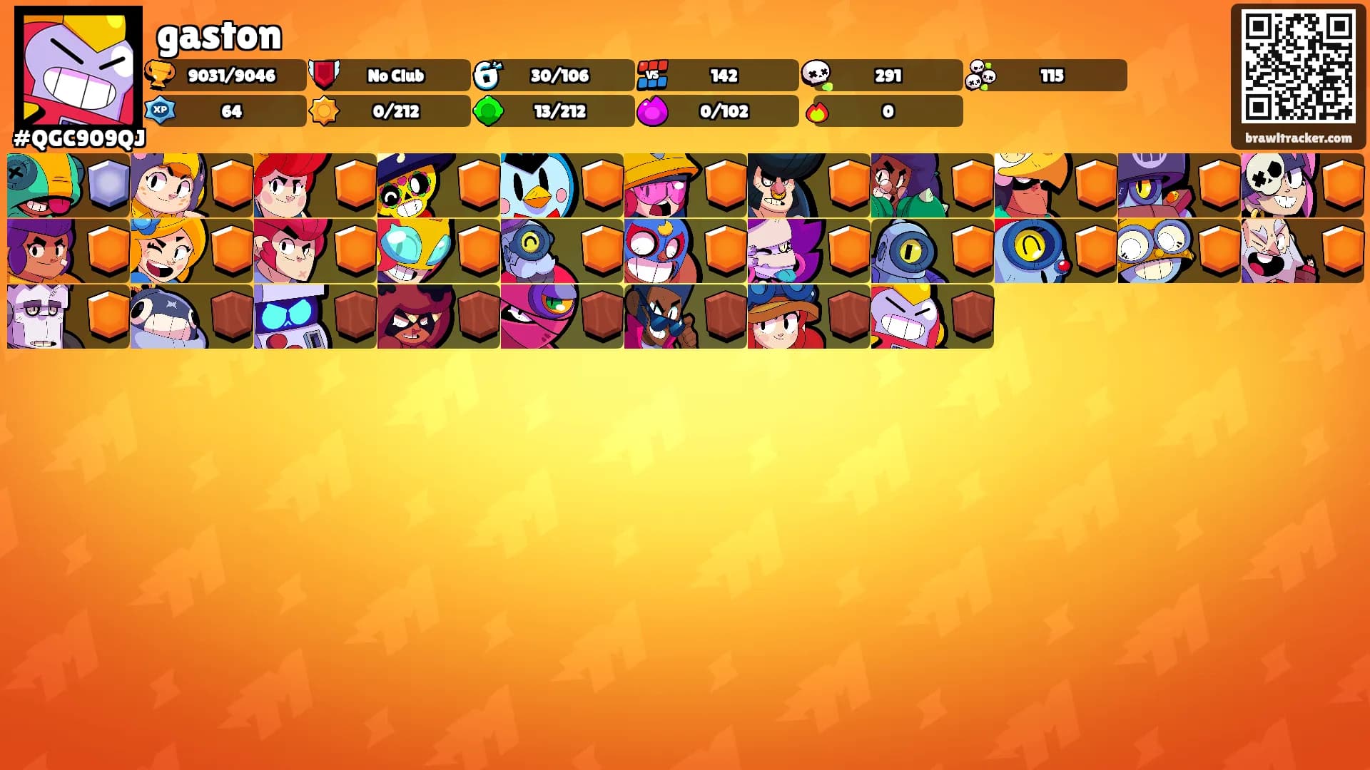 gaston's Ranks