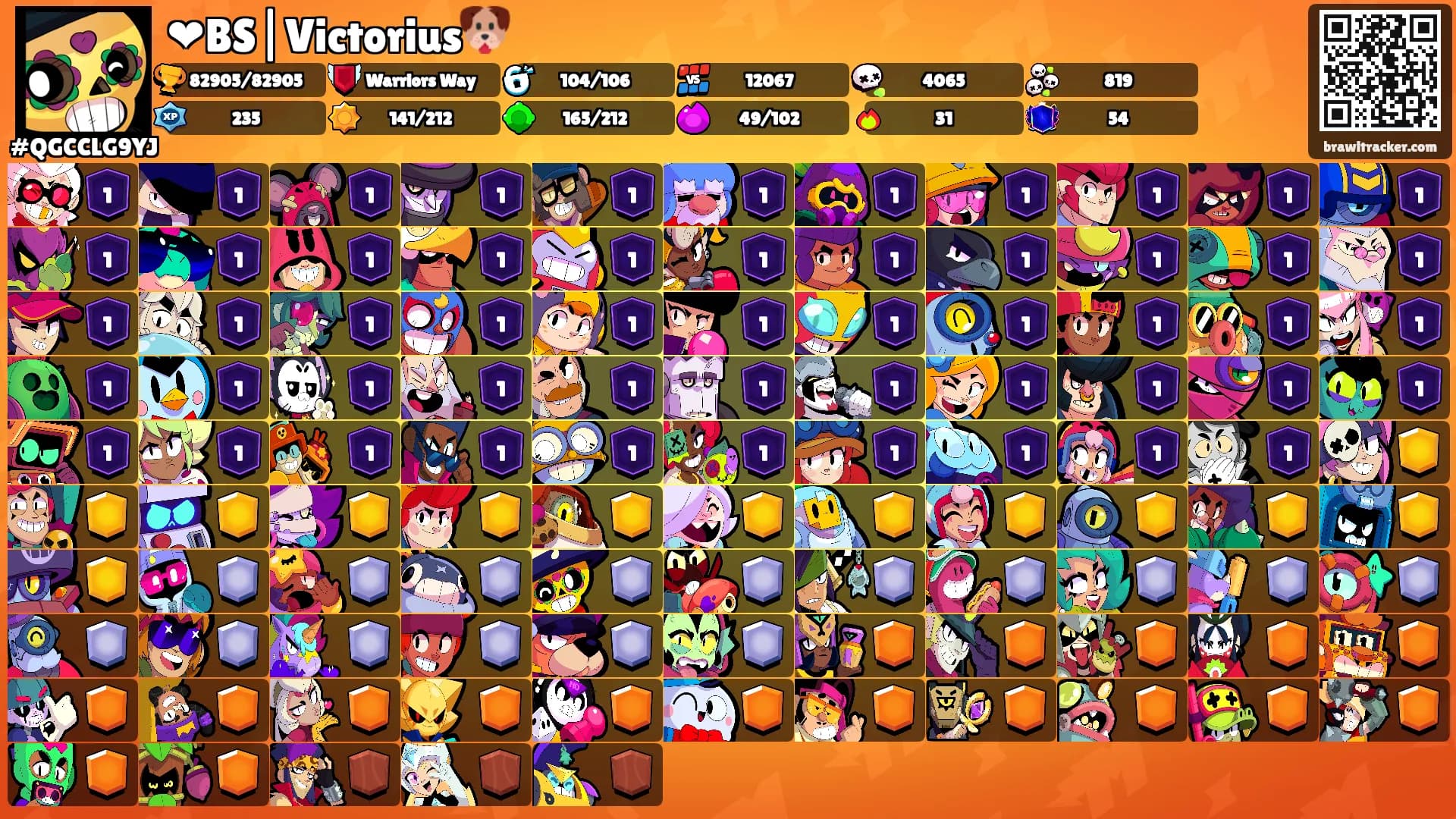 ❤BS|Victorius🐶's Ranks