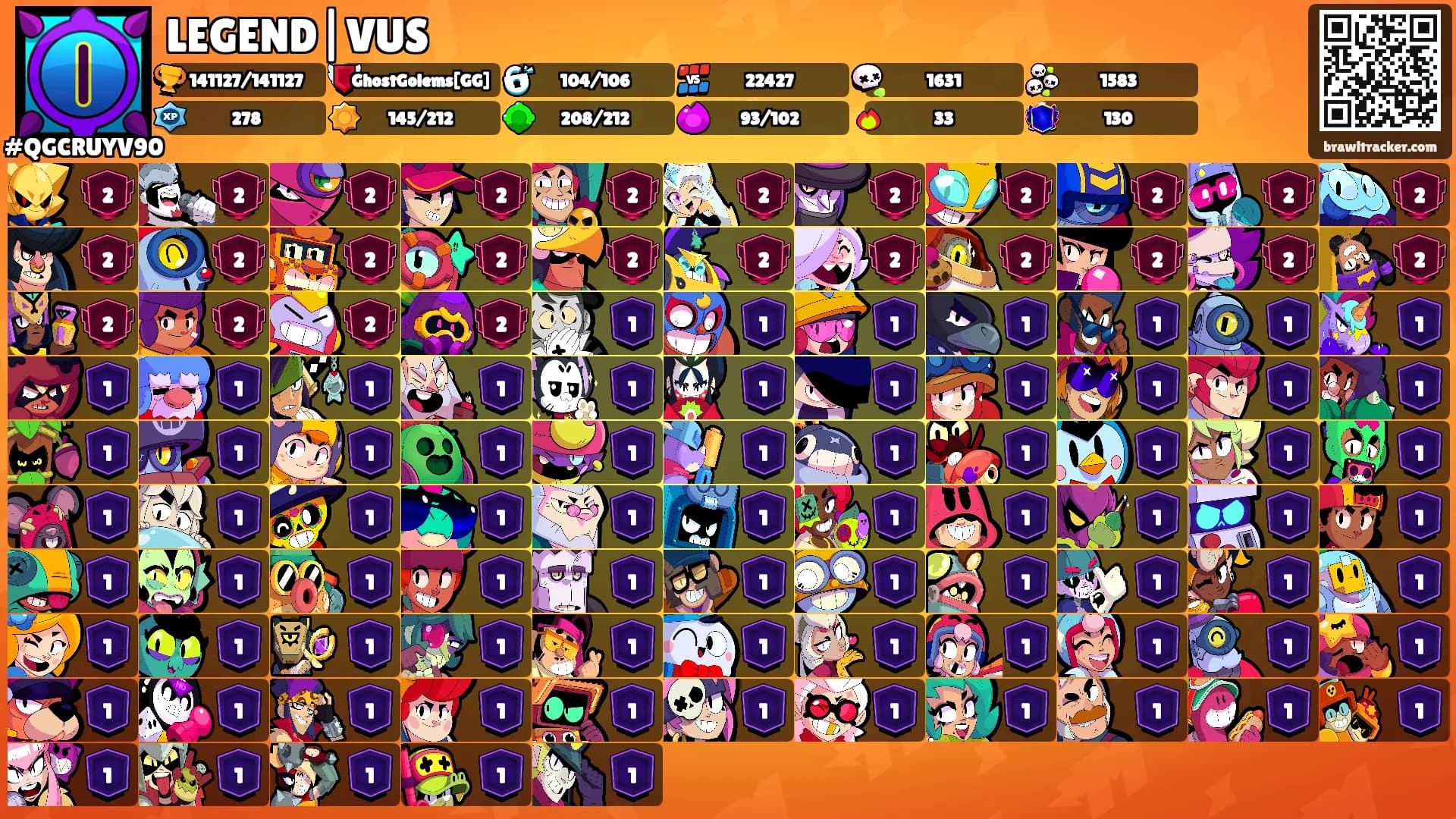 LEGEND|VUS's Ranks