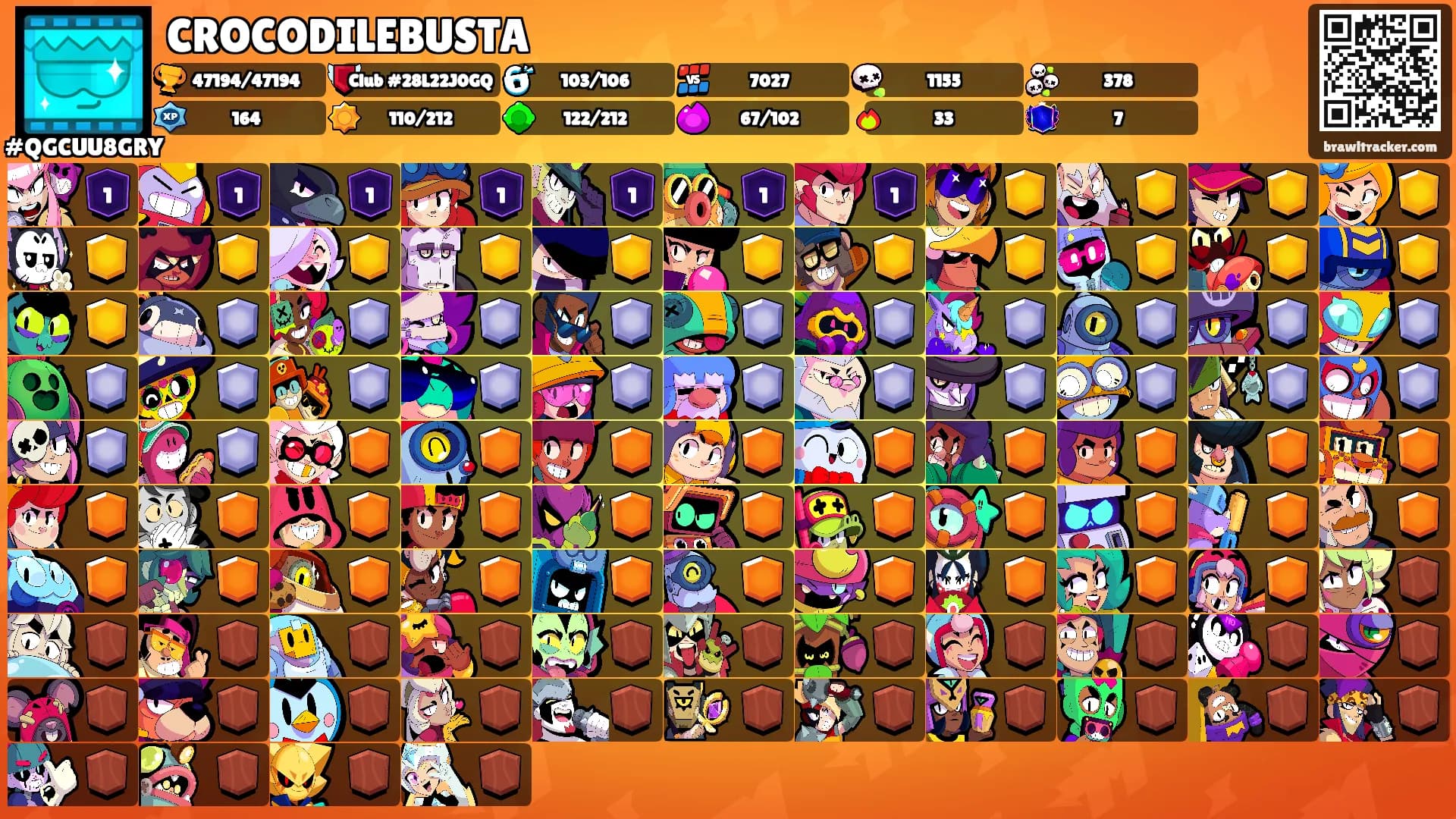 CROCODILEBUSTA's Ranks