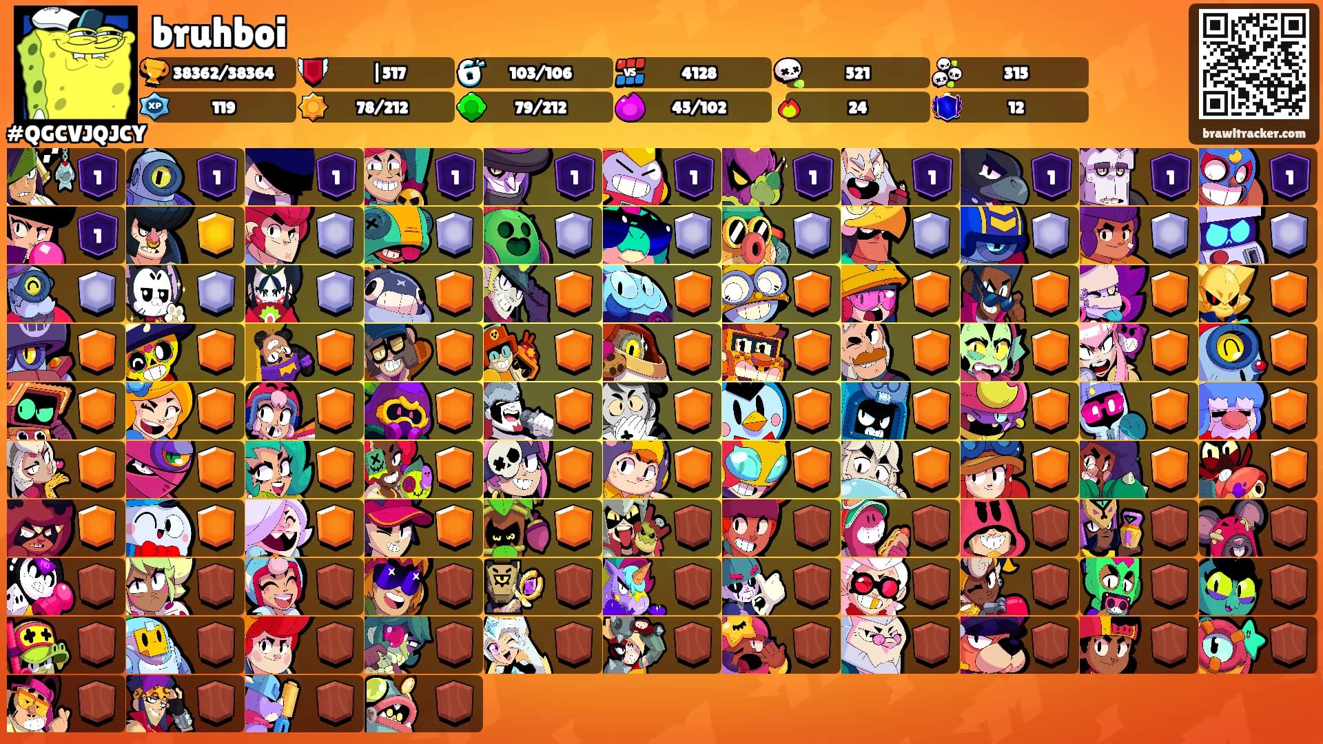bruhboi's Ranks