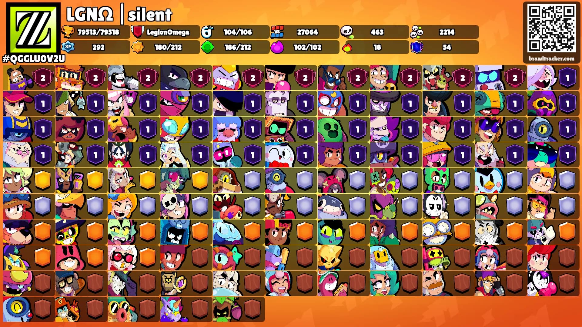 LGNΩ |silent⭐️'s Ranks