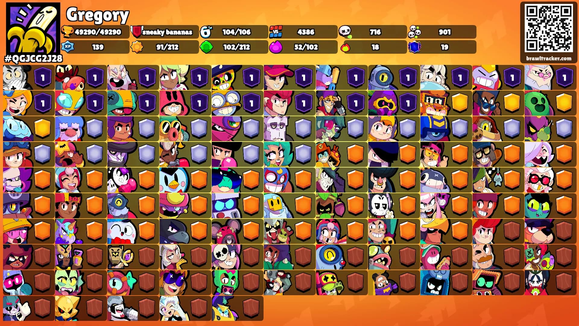 Gregory's Ranks