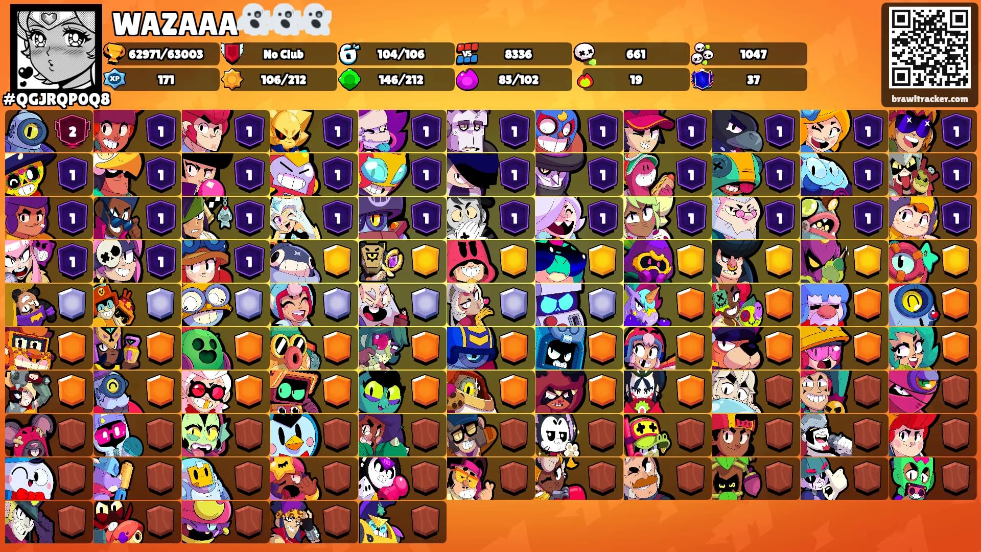 WAZAAA👻👻👻's Ranks