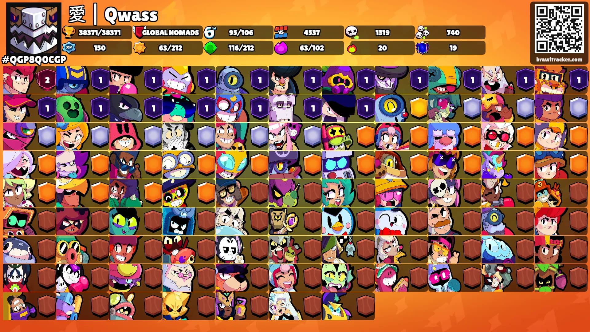 愛 | Qwass ⚡️'s Ranks