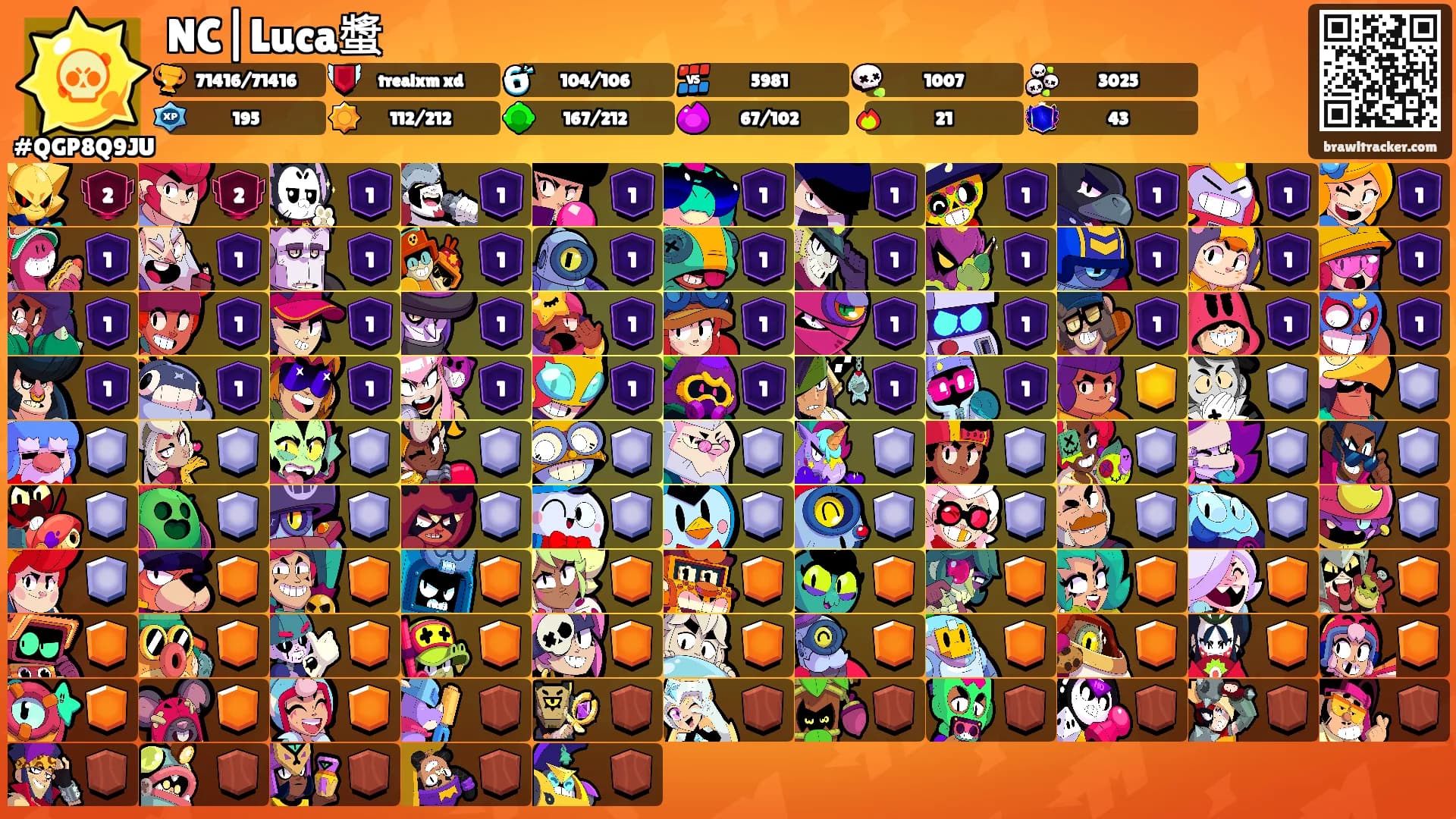 NC|Luca螿's Ranks
