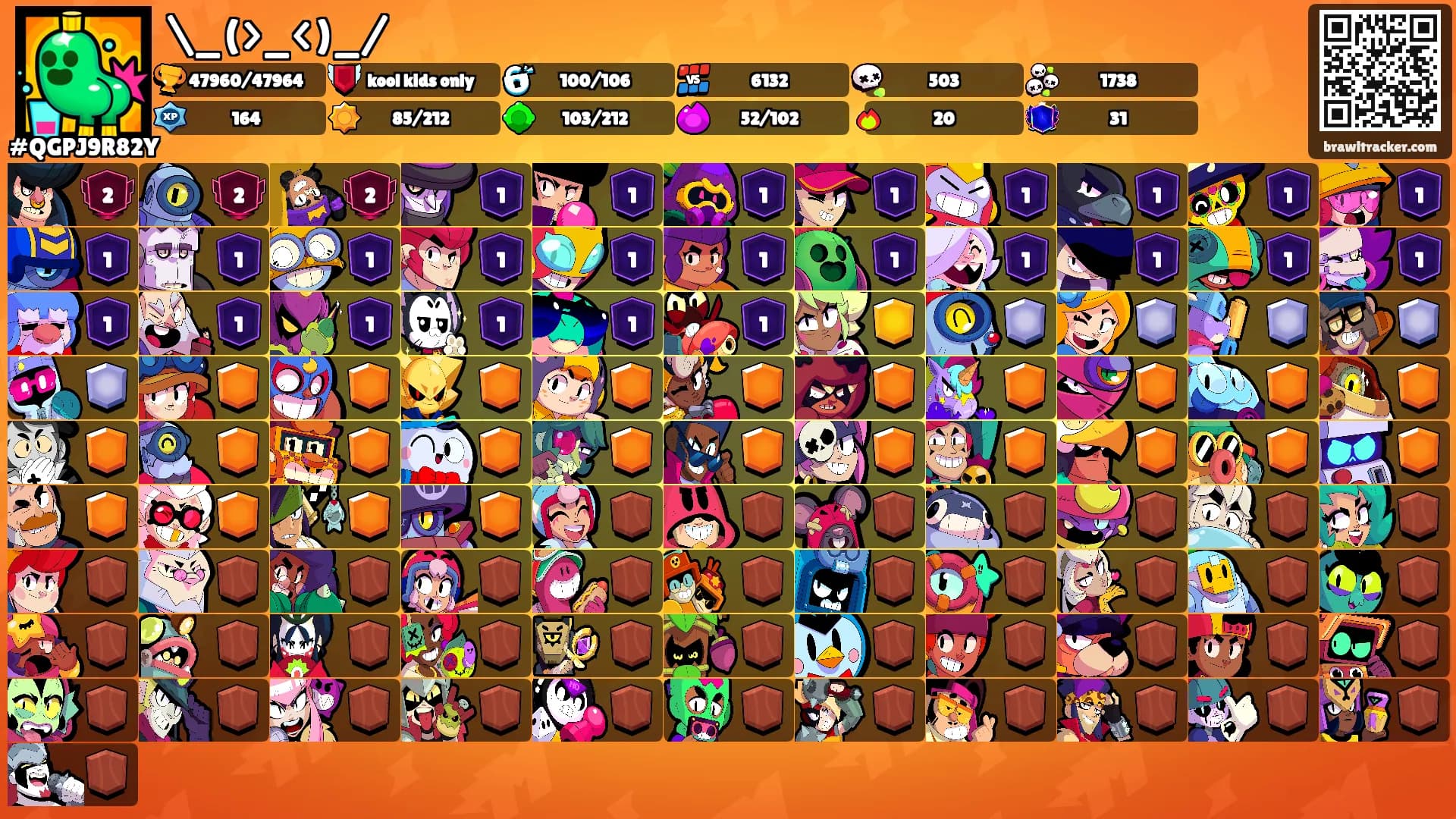 \_(>_<)_/'s Ranks