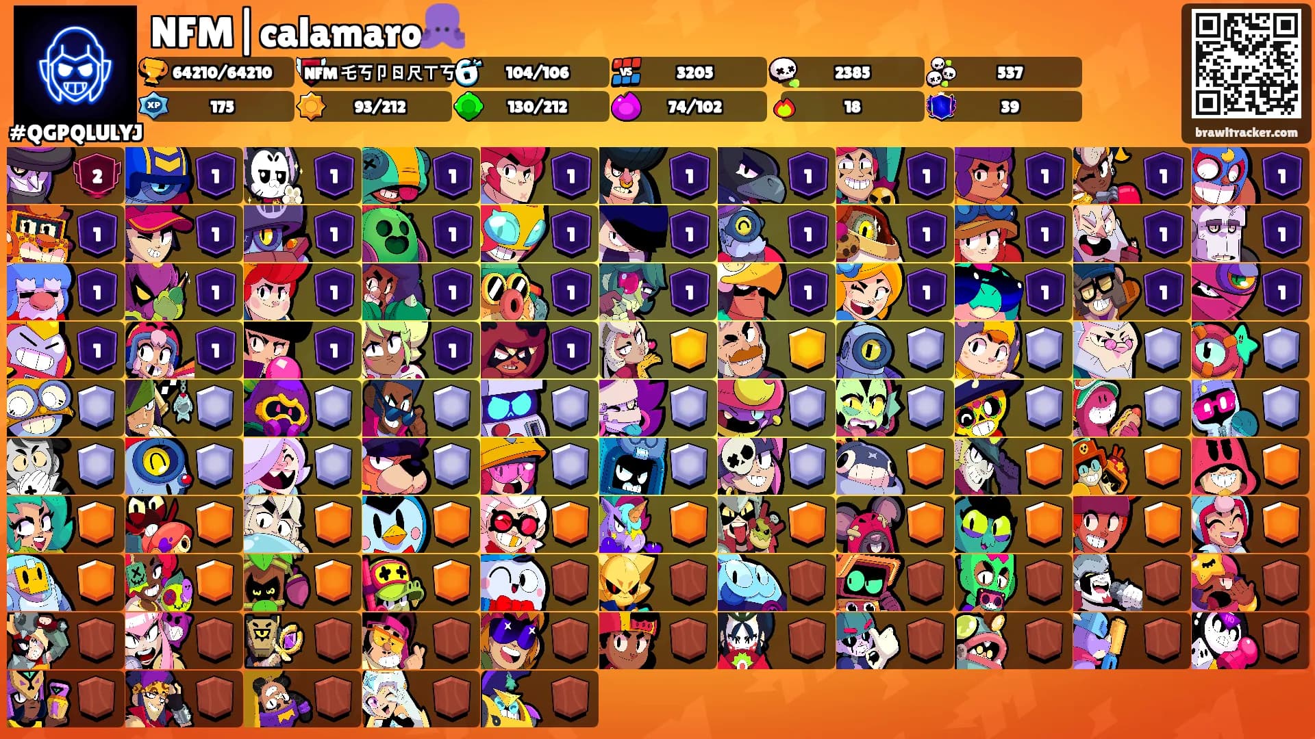 NFM|calamaro🐙's Ranks