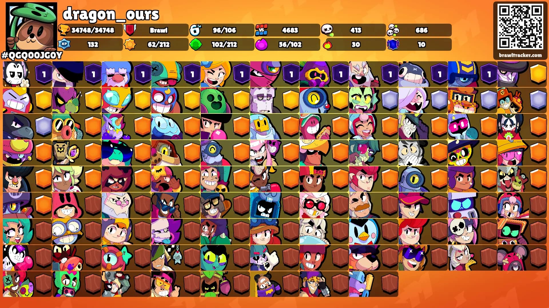 dragon_ours's Ranks