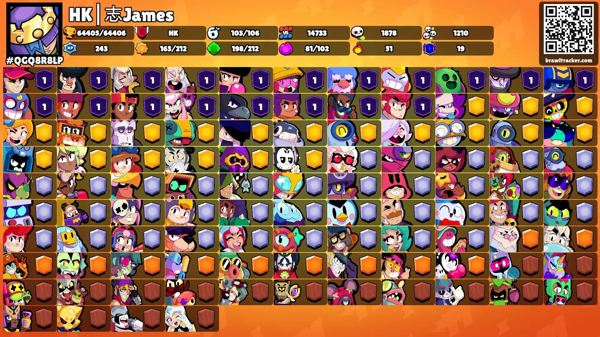 HK|志James's Ranks