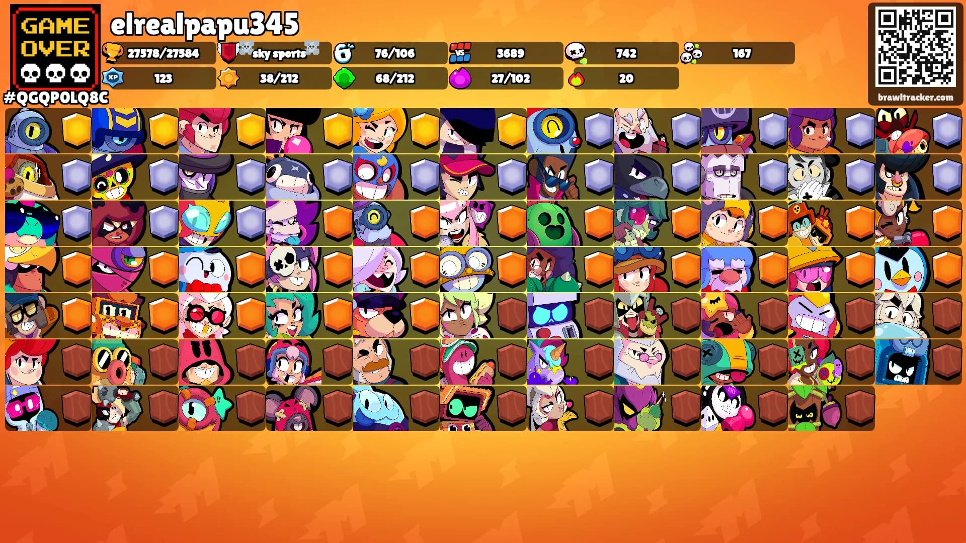 elrealpapu345's Ranks
