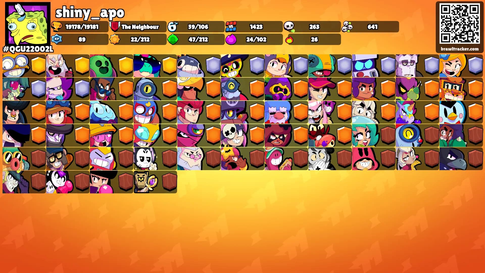 shiny_apo's Ranks