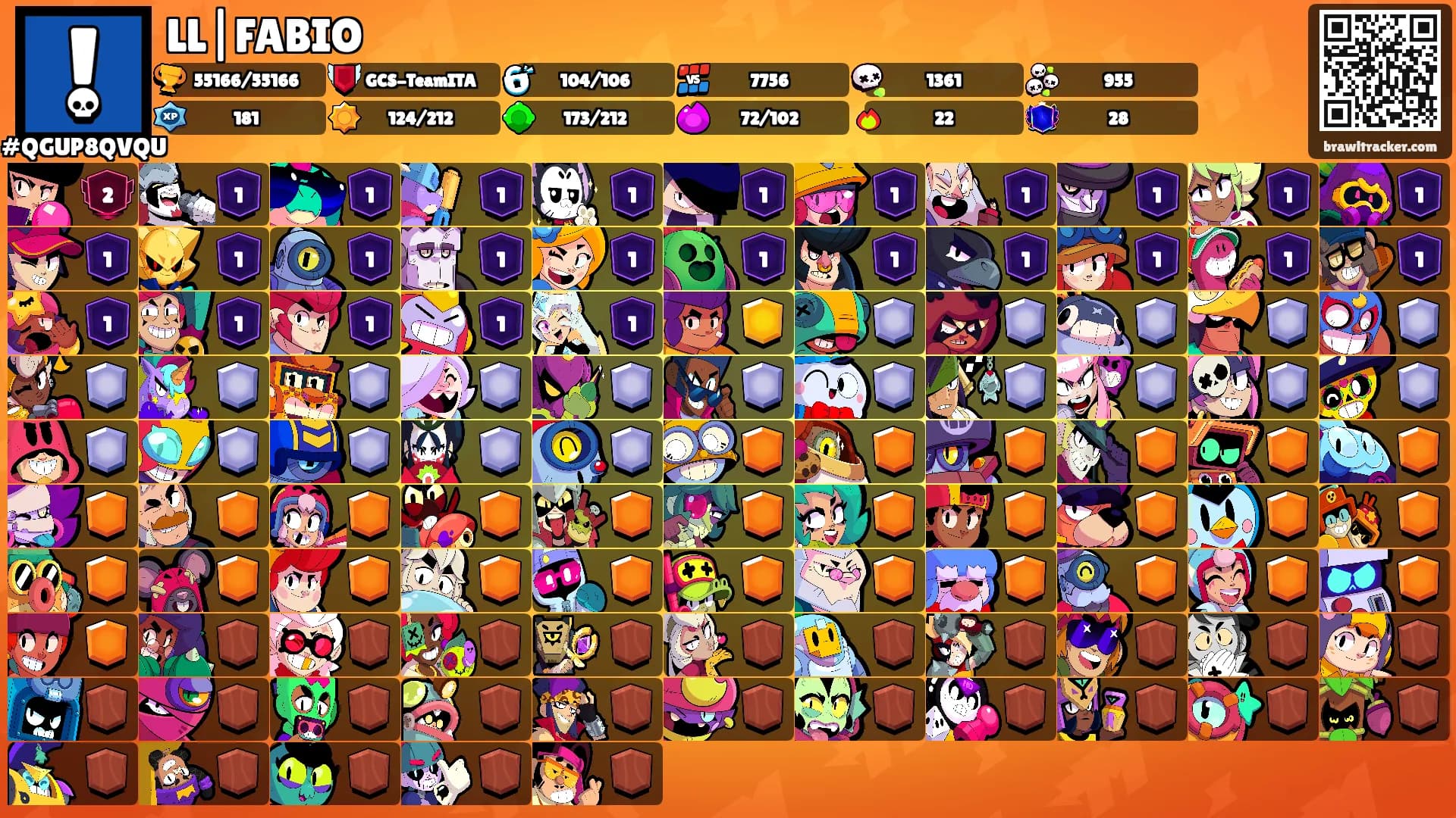 LL|FABIO's Ranks