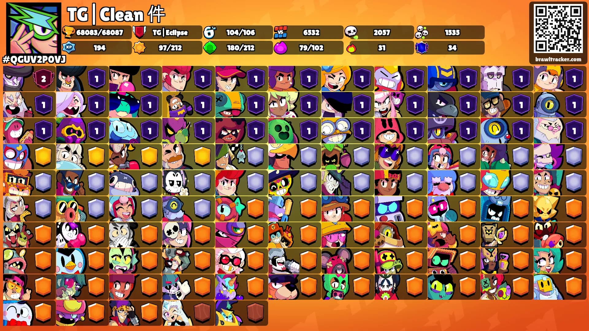 TG|Clean 件's Ranks