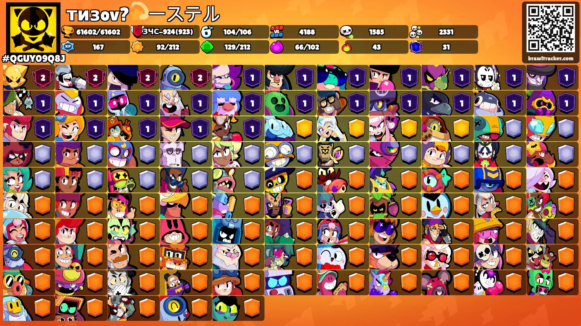 тизov?💫ーステル's Ranks