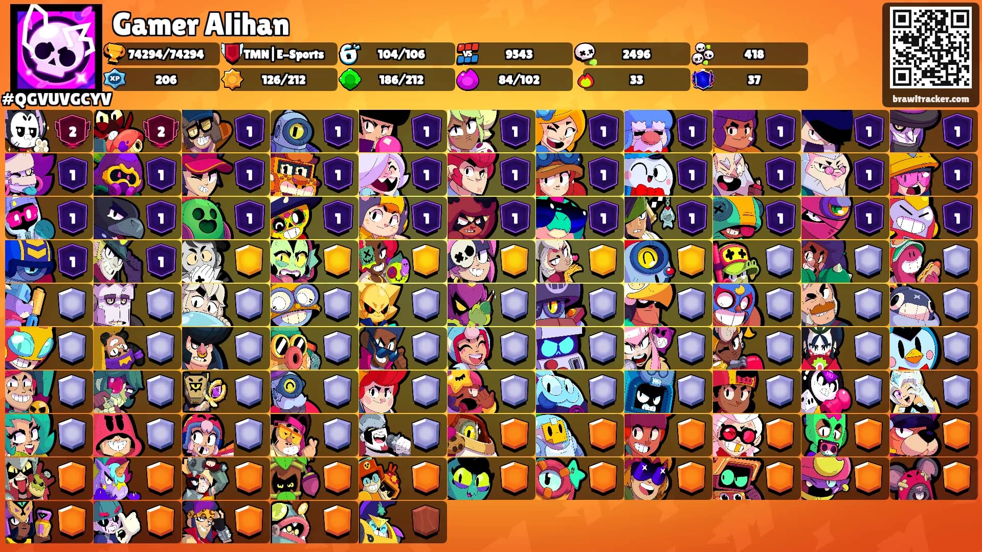 Gamer Alihan's Ranks