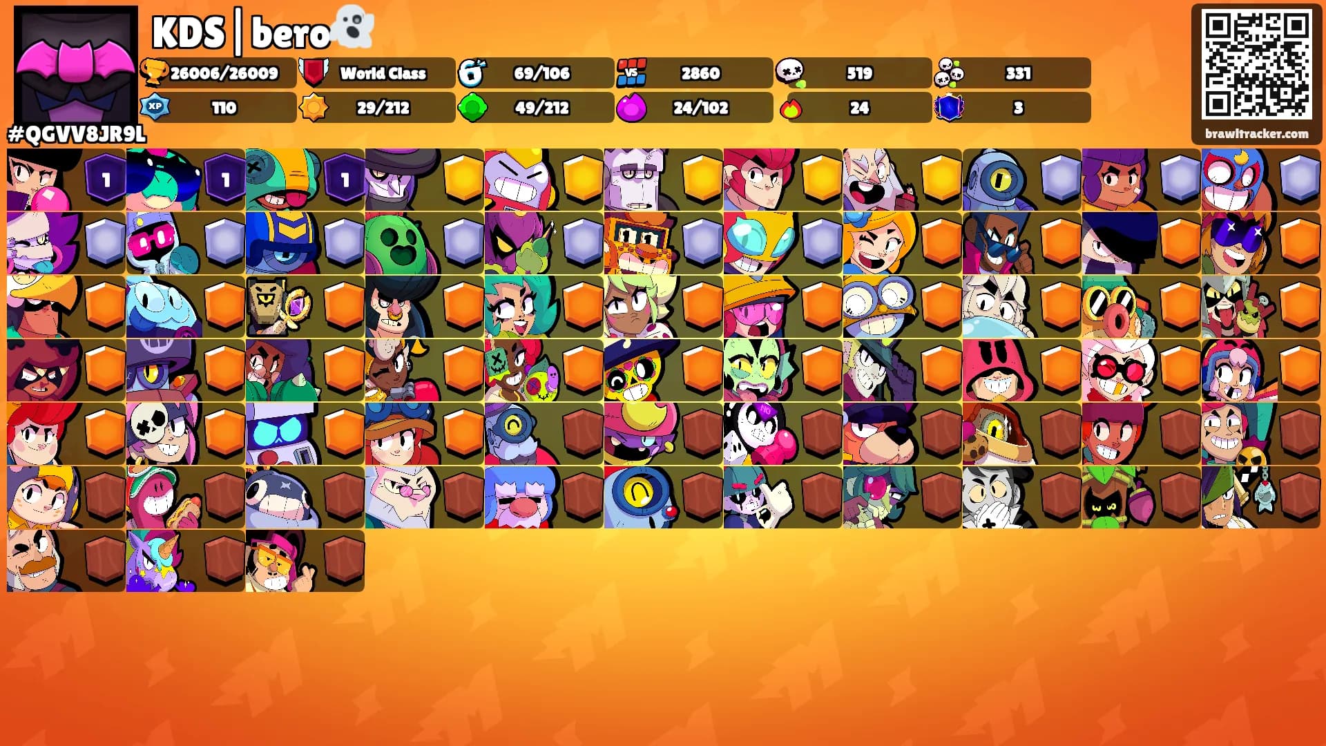 KDS|bero👻's Ranks