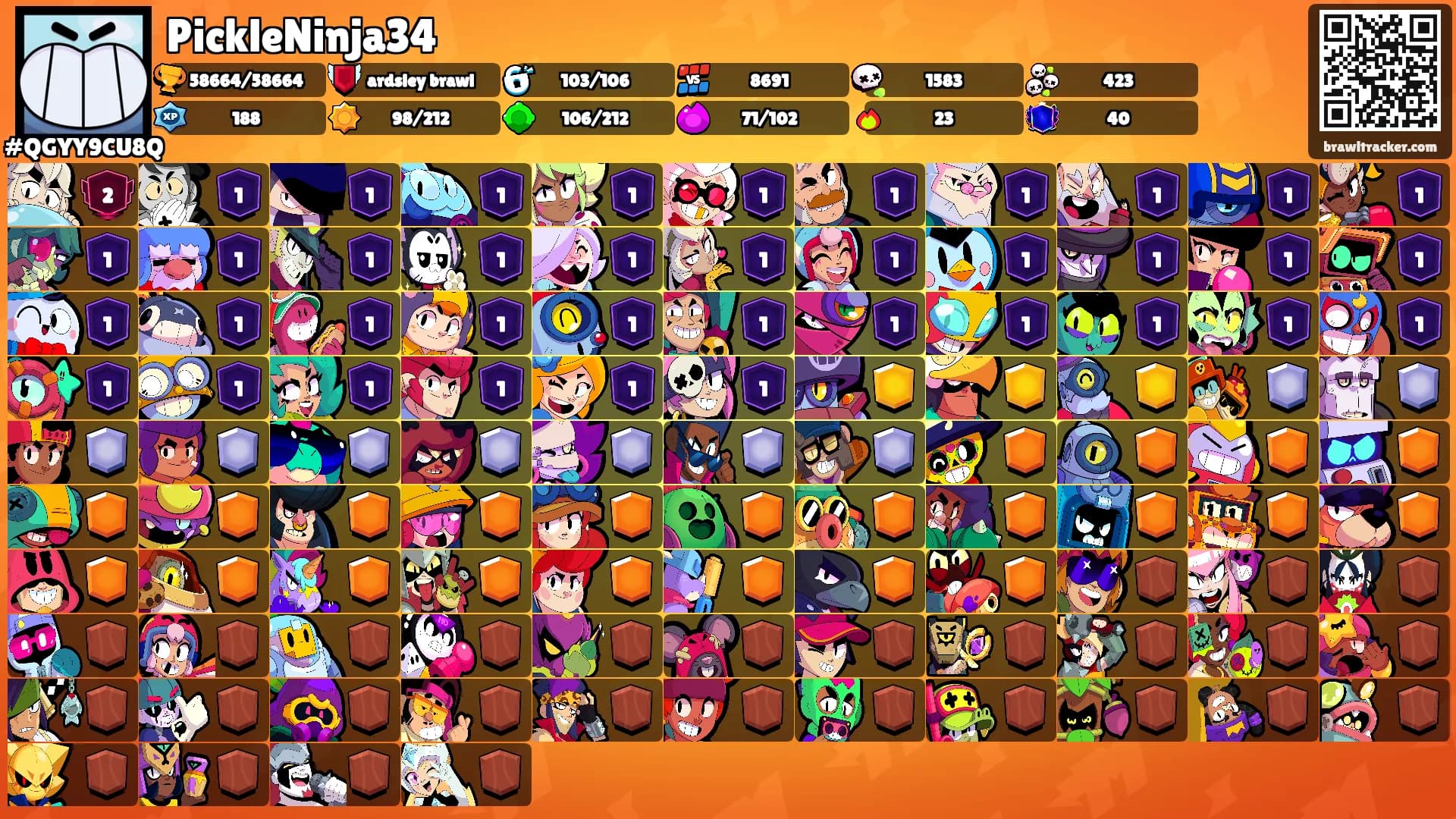 PickleNinja34's Ranks