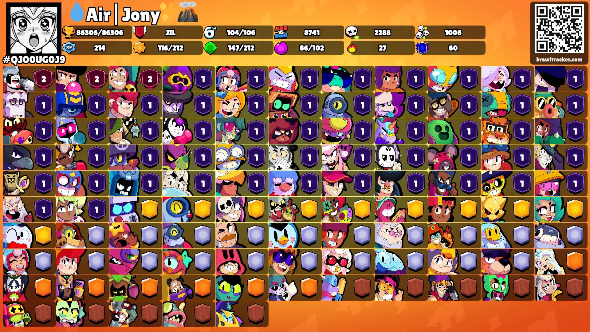 💧Air|Jony✨🌋's Ranks