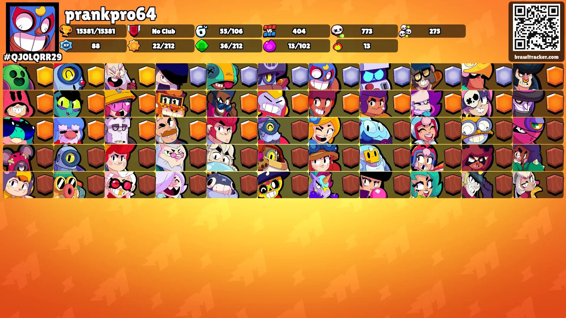 prankpro64's Ranks