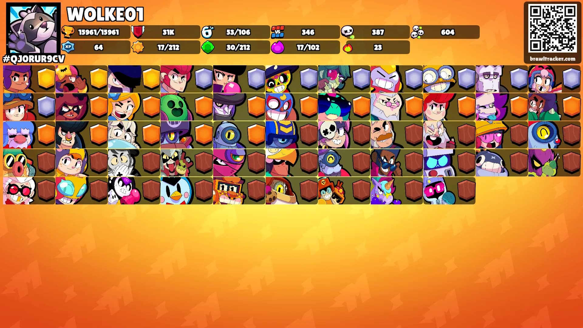 WOLKE01's Ranks