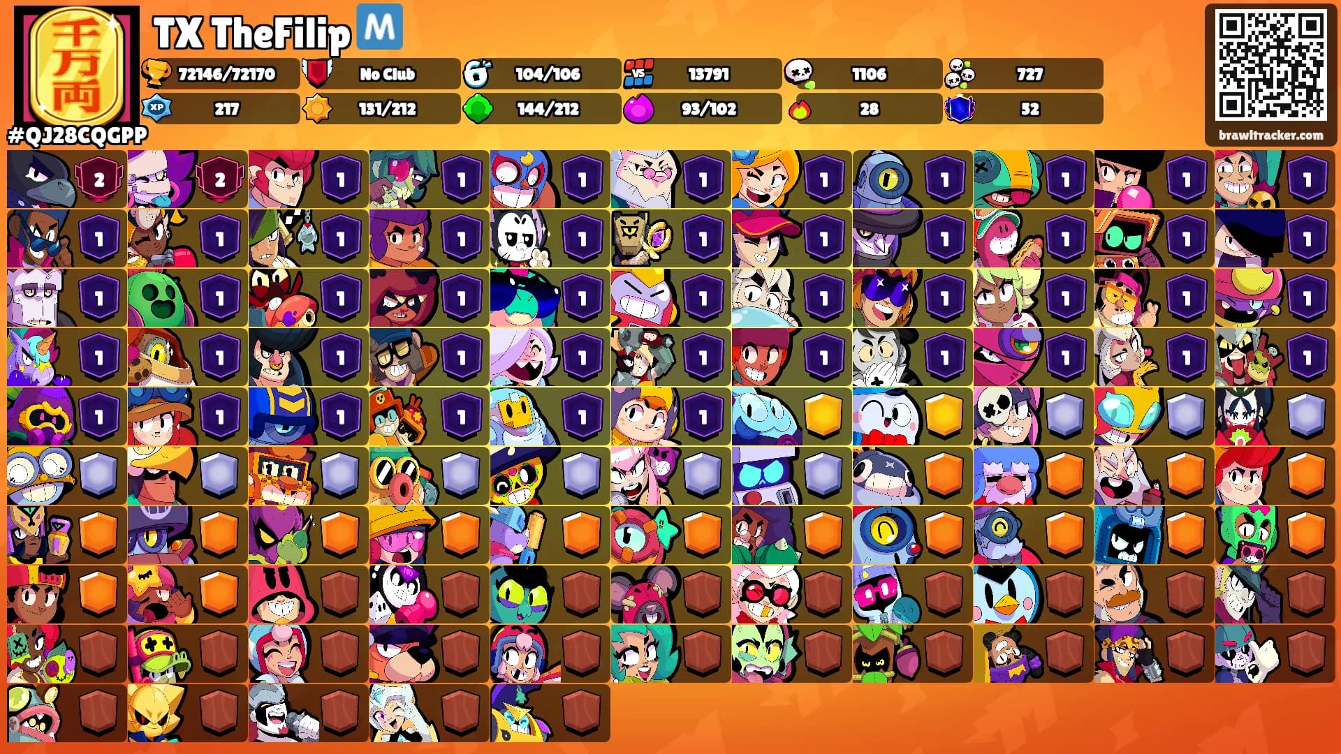 TX TheFilip 🇲's Ranks