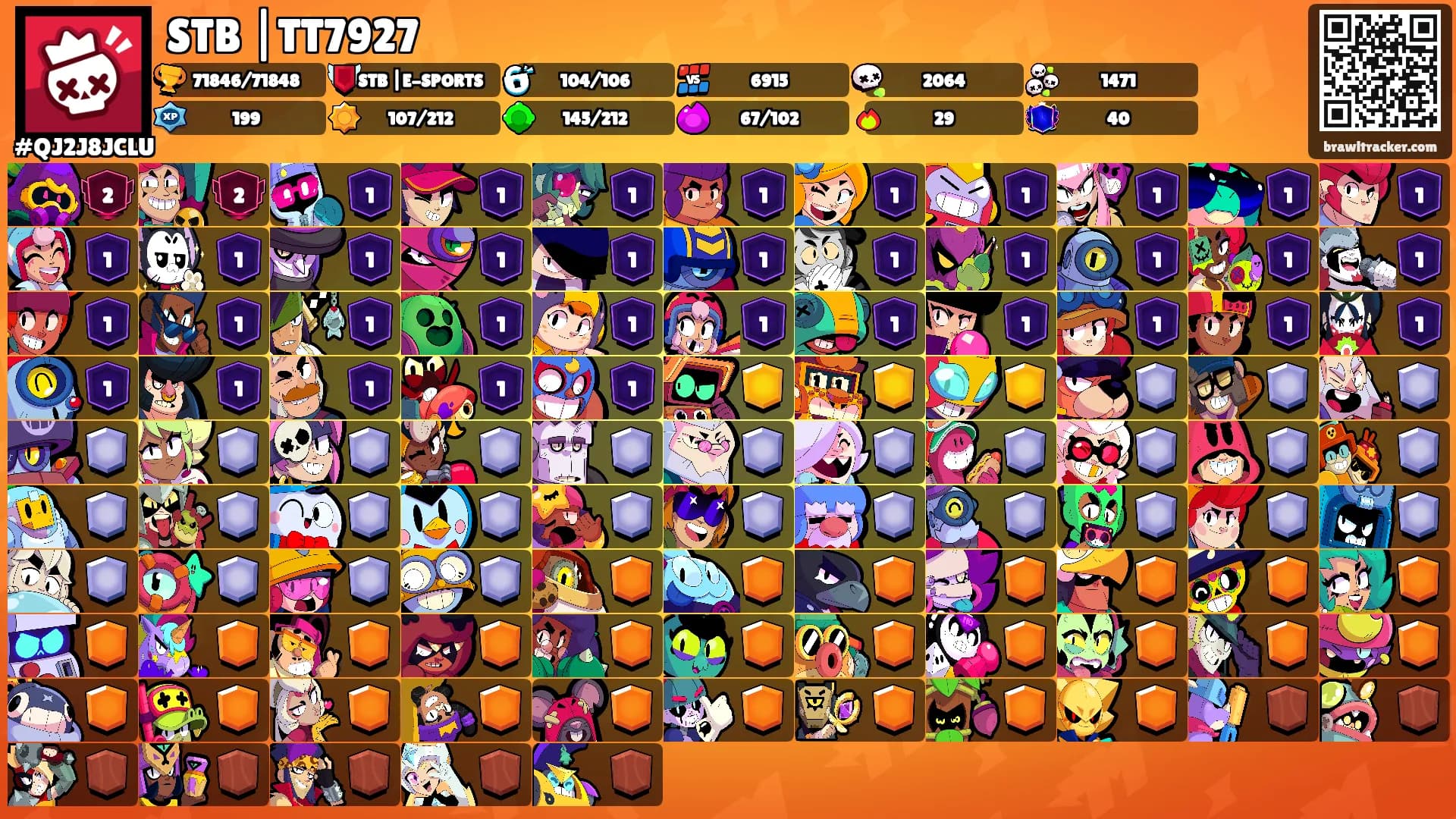 STB |TT7927's Ranks