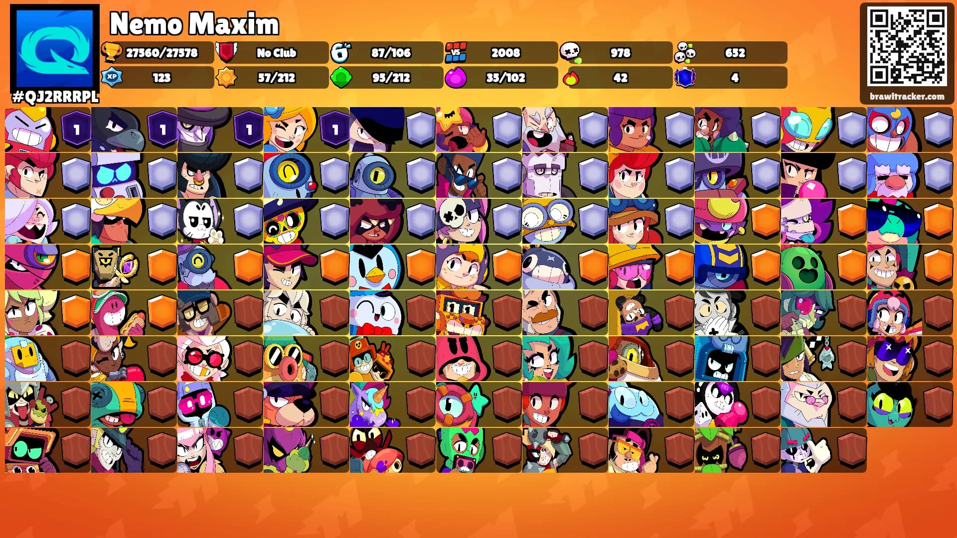 Nemo Maxim's Ranks