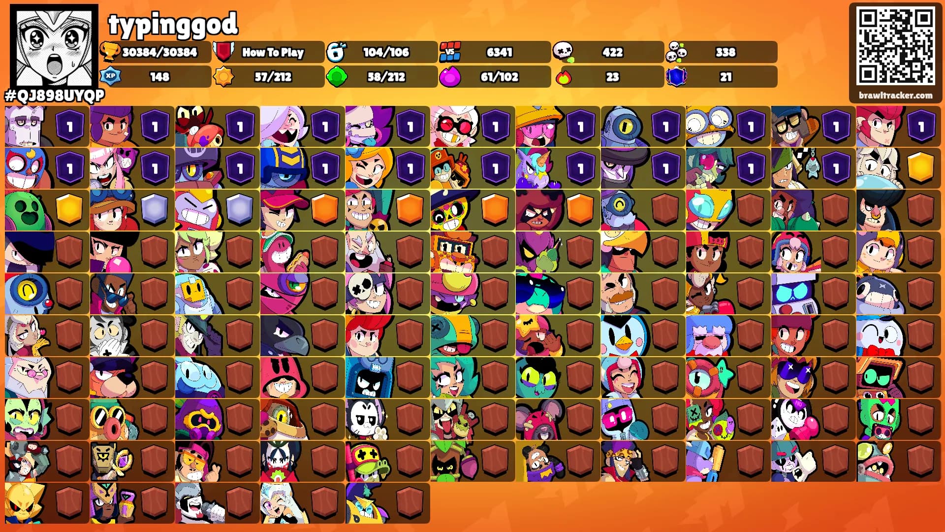 typinggod's Ranks