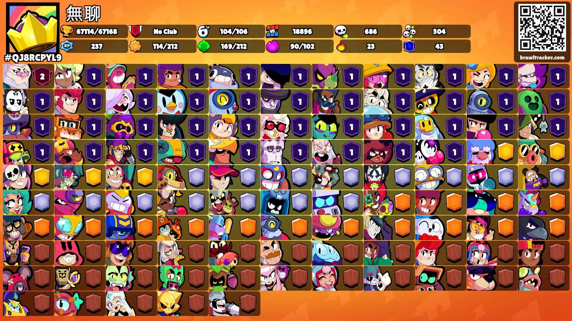 無聊's Ranks