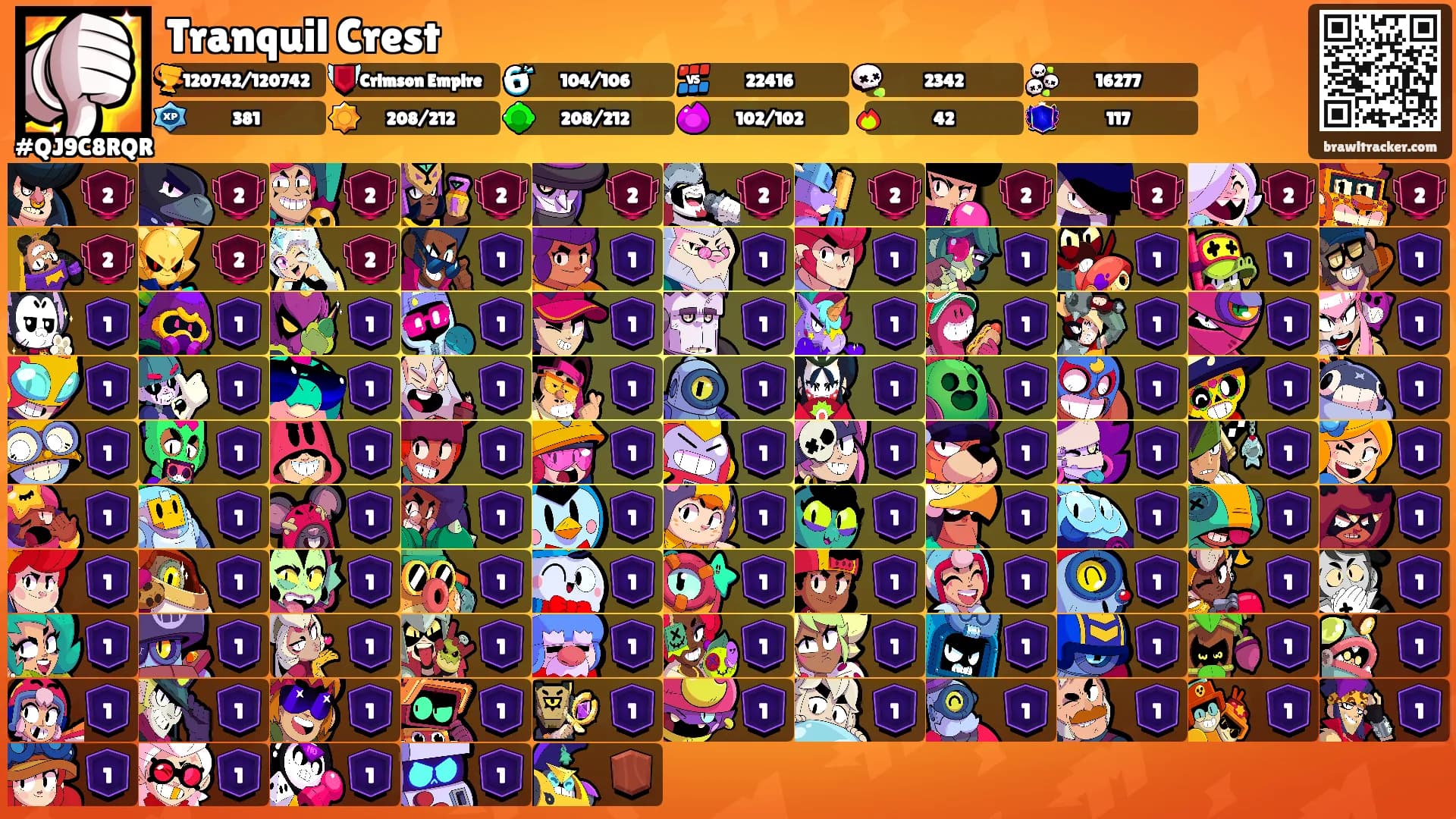 Tranquil Crest's Ranks