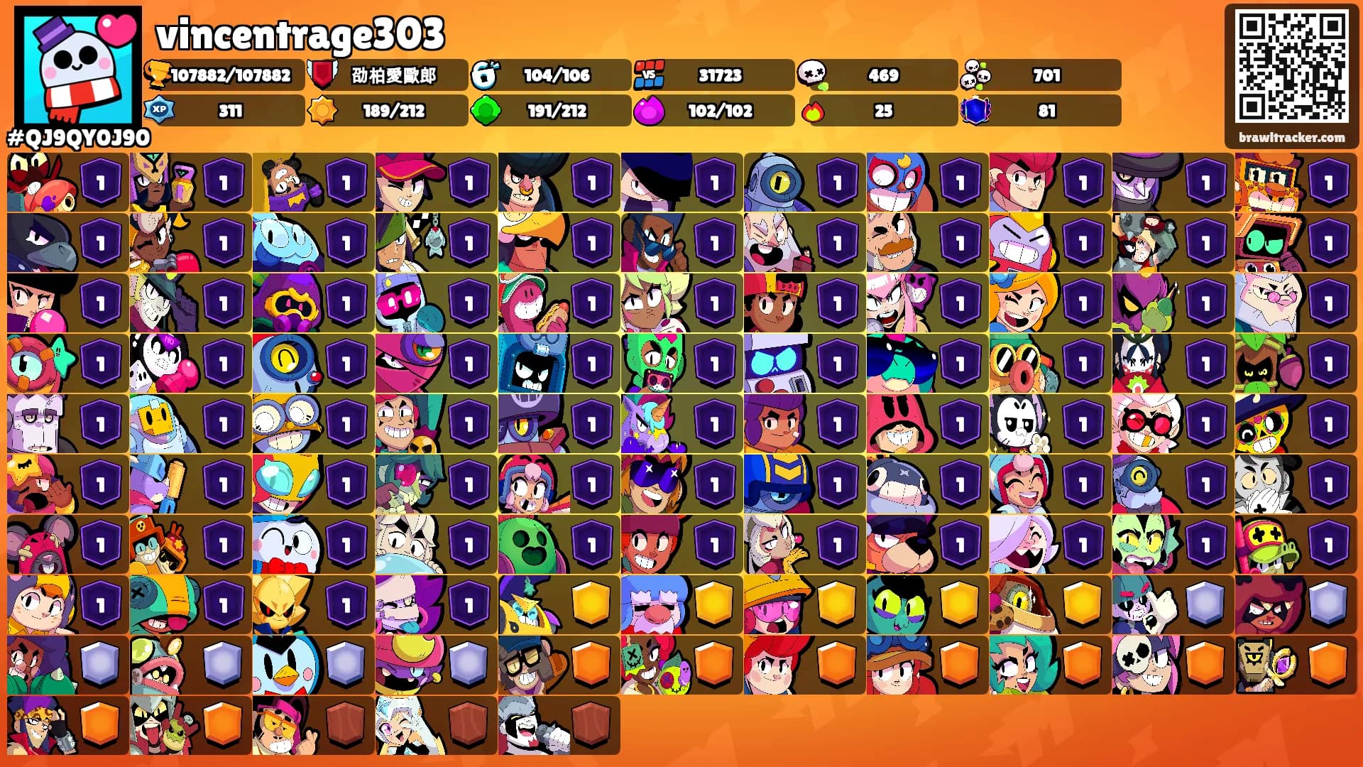 vincentrage303's Ranks
