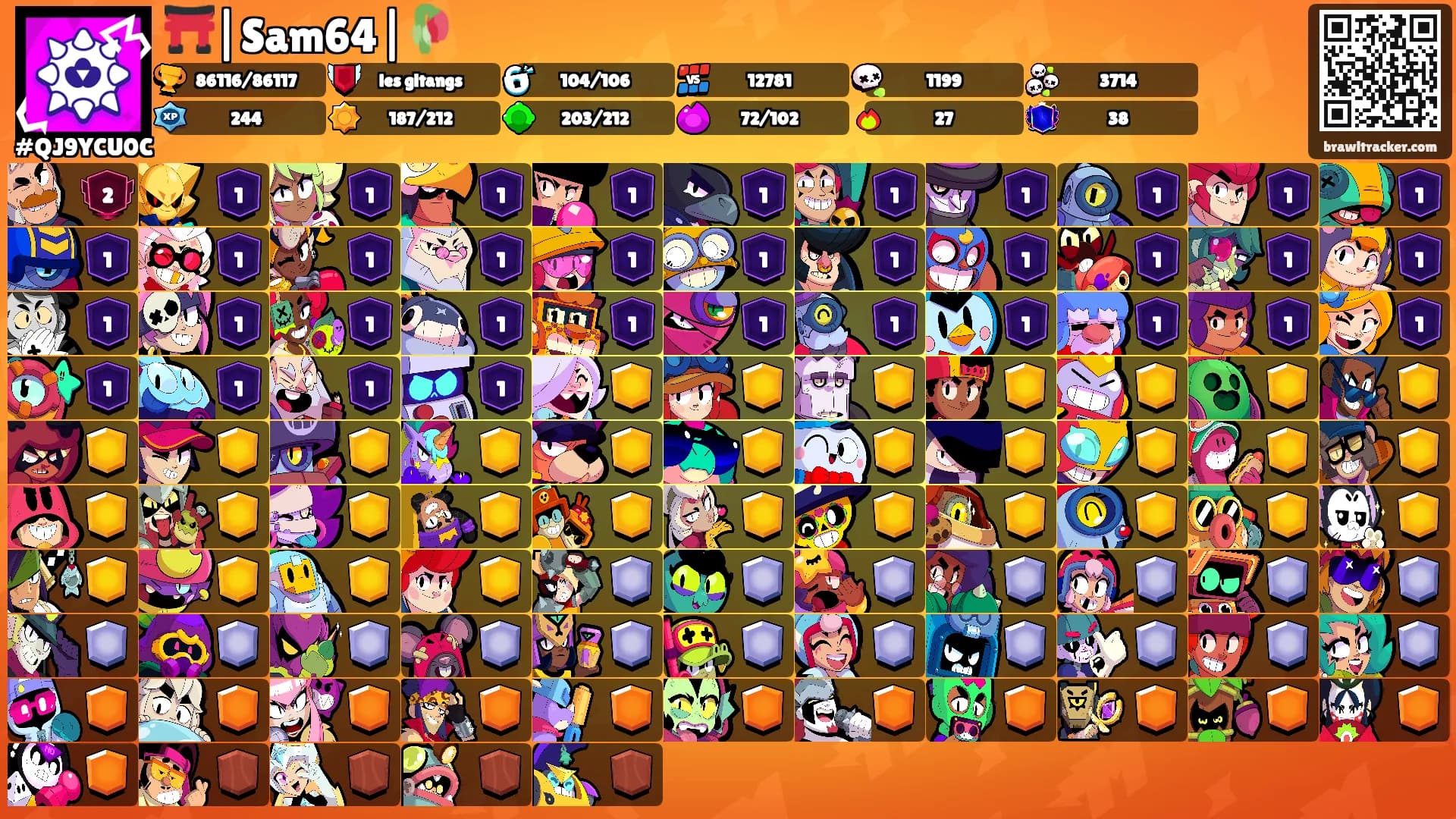 ⛩️|Sam64|🥀's Ranks