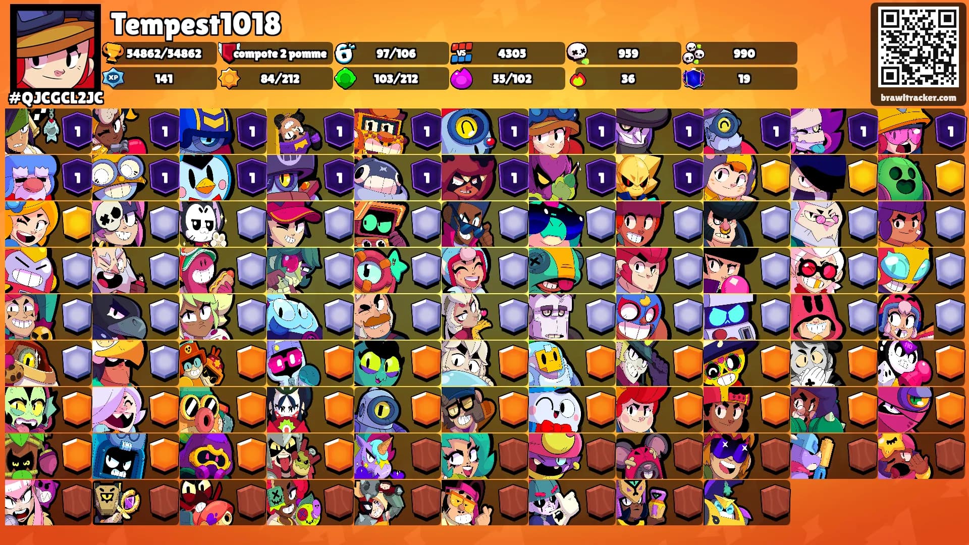 Tempest1018's Ranks