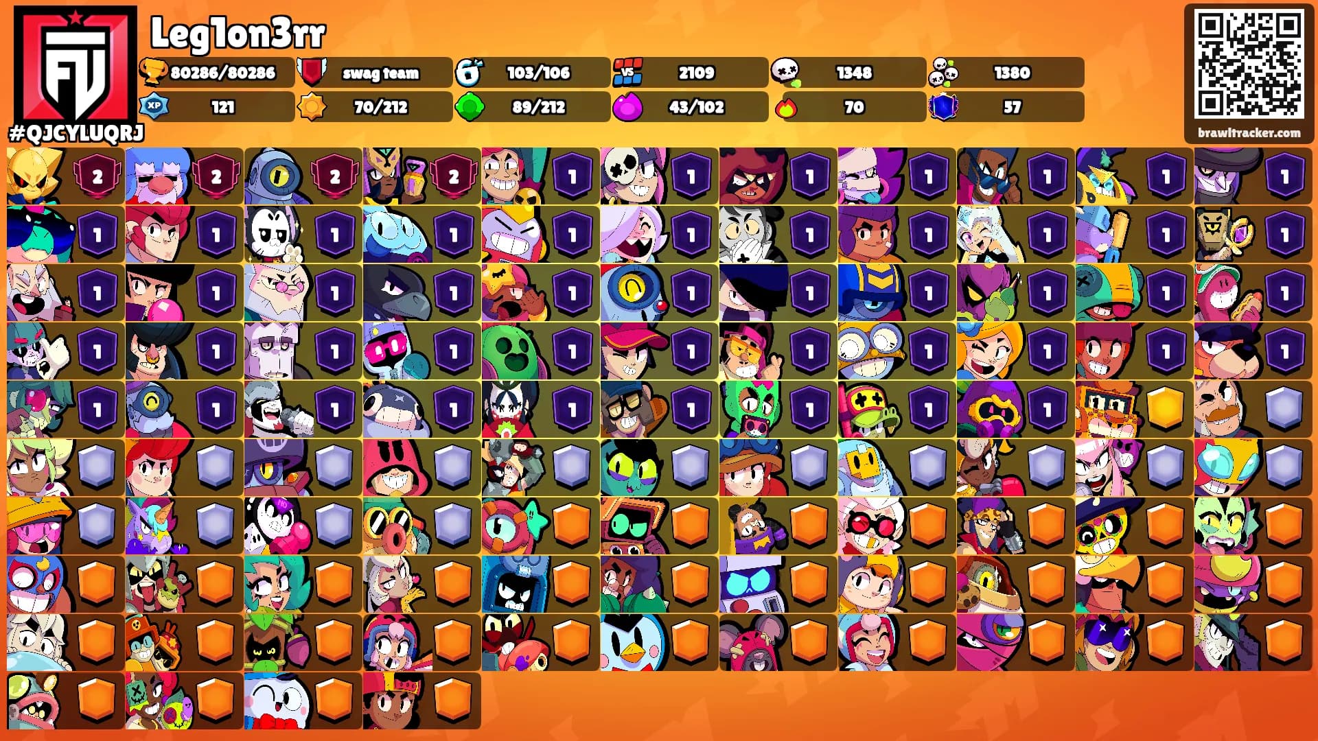 Leg1on3rr's Ranks