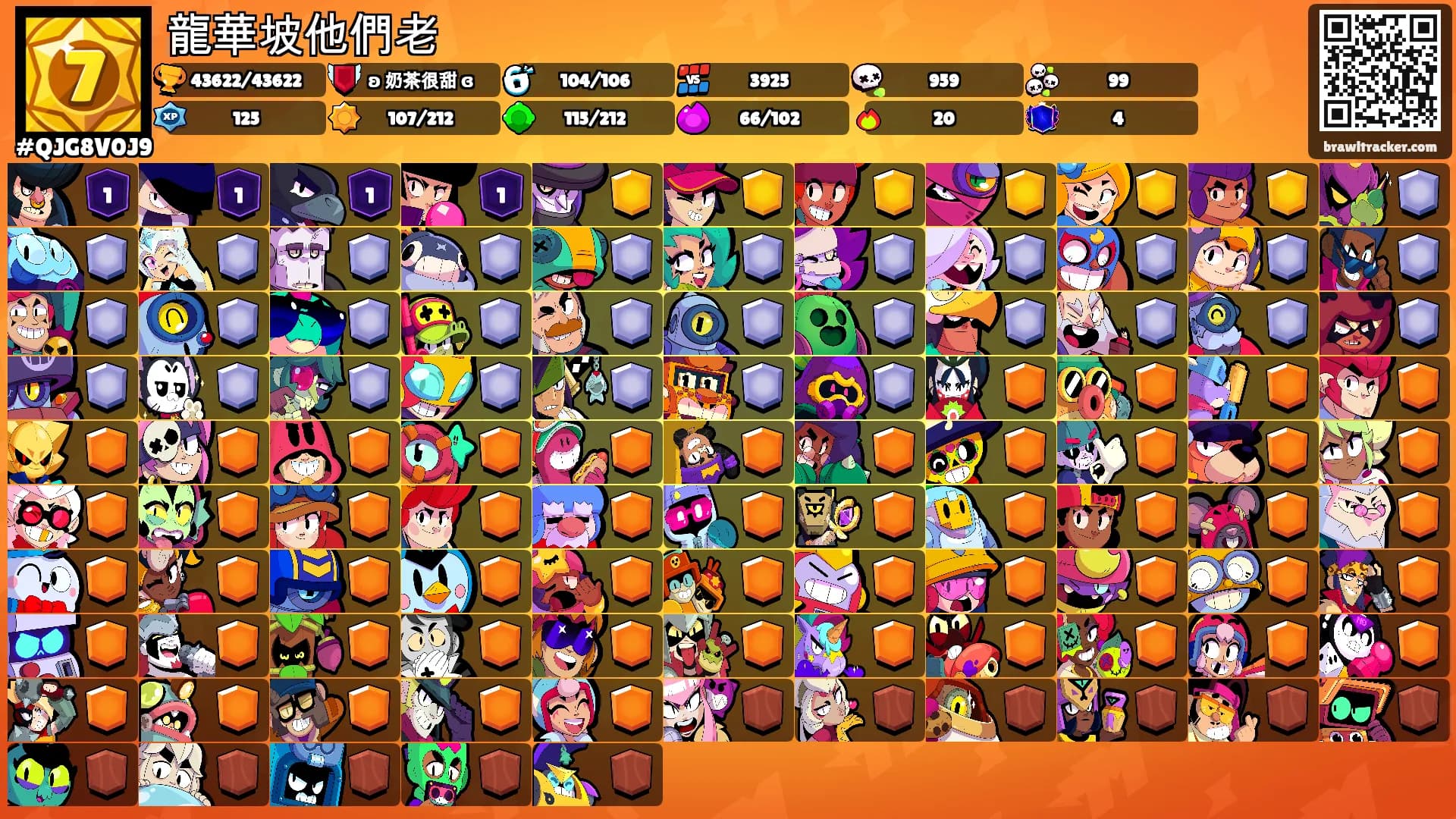 龍華坡他們老's Ranks