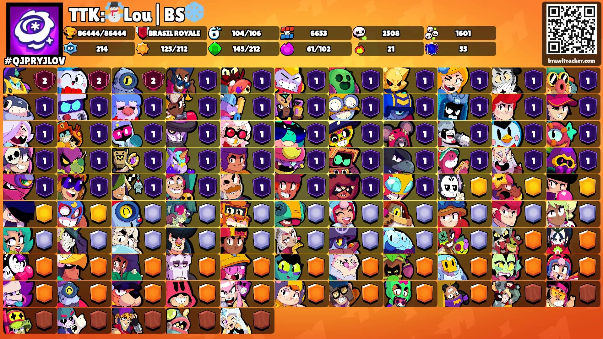 TTK:☃️Lou|BS❄️'s Ranks