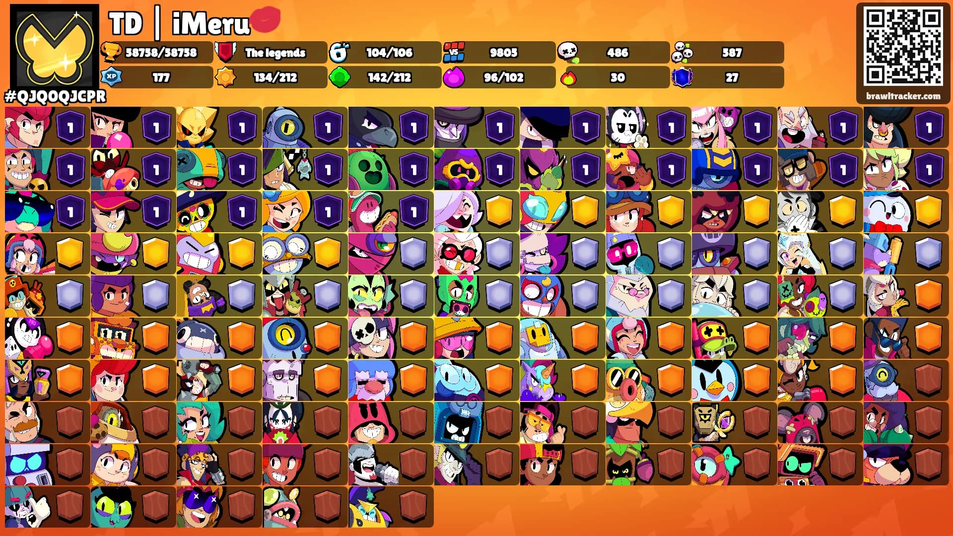 TD | iMeru💋's Ranks