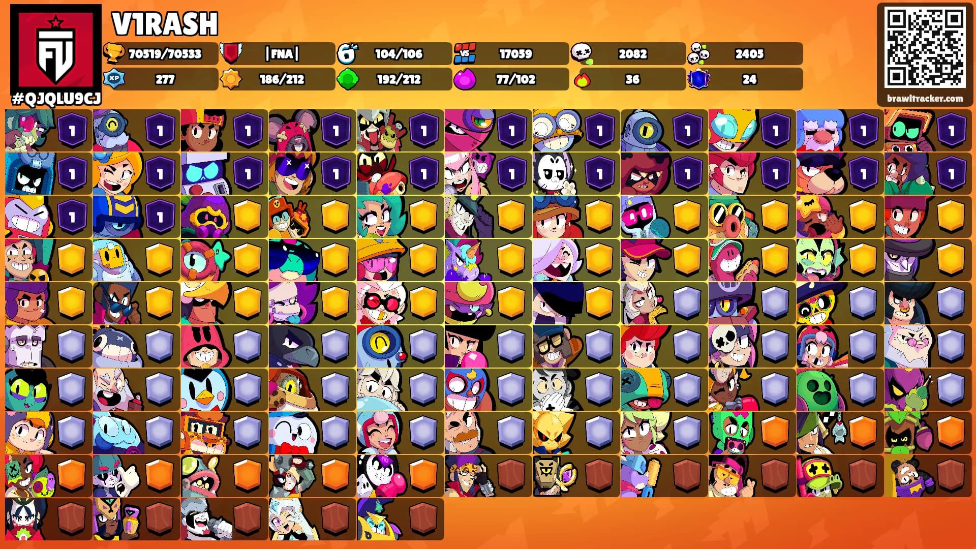 V1RASH's Ranks
