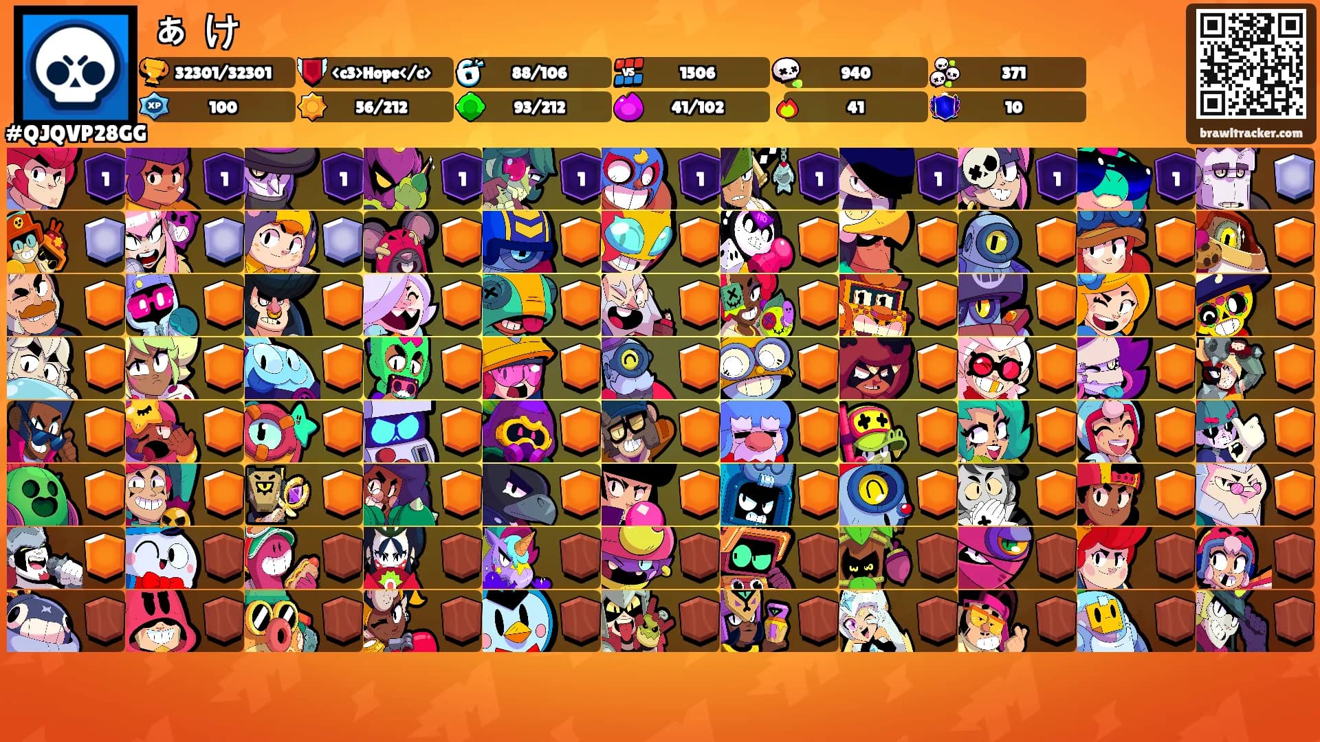 ぁ け's Ranks